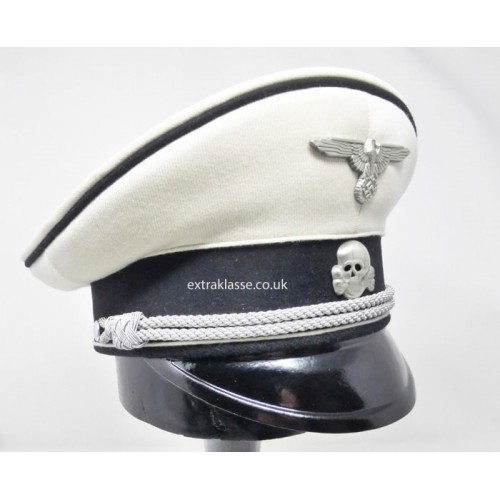 White peaked clearance cap